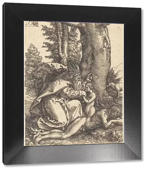 The Creation of Eve, 1540. Creator: Heinrich Aldegrever