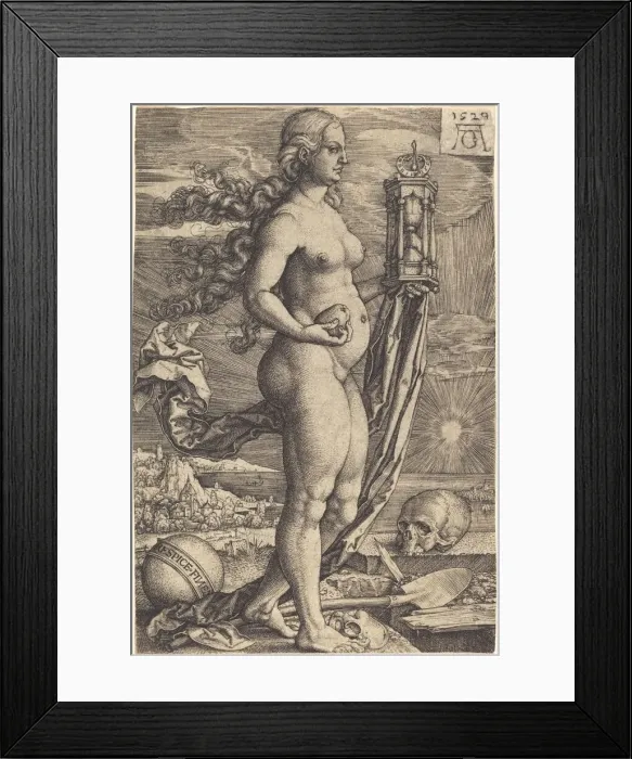 Framed Print : Commemoration of the Dead, 1529. Creator: Heinrich Aldegrever Framed Print : Commemoration of the Dead, 1529. Creator: Heinrich Aldegrever