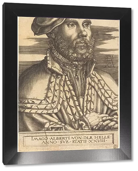 Albert van der Helle, 1538. Creator: Heinrich Aldegrever