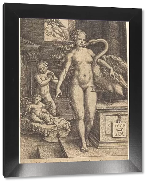 Hercules as a Child, 1550. Creator: Heinrich Aldegrever