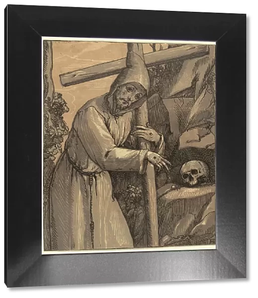 Saint Francis of Assisi, 1591. Creator: Andrea Andreani