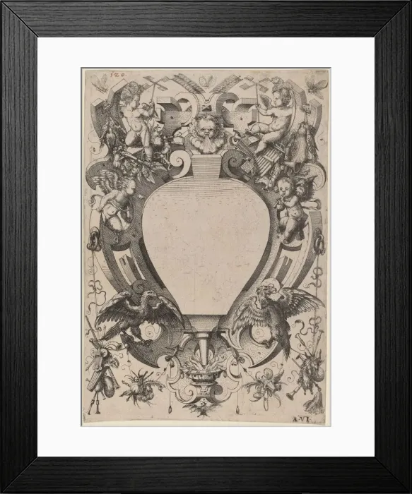 Framed Print : Air, 1568. Creator: Jost Ammon Framed Print : Air, 1568. Creator: Jost Ammon