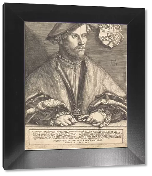 Wilhelm V, Duke of Julich, Cleve and Berg, 1540. Creator: Heinrich Aldegrever