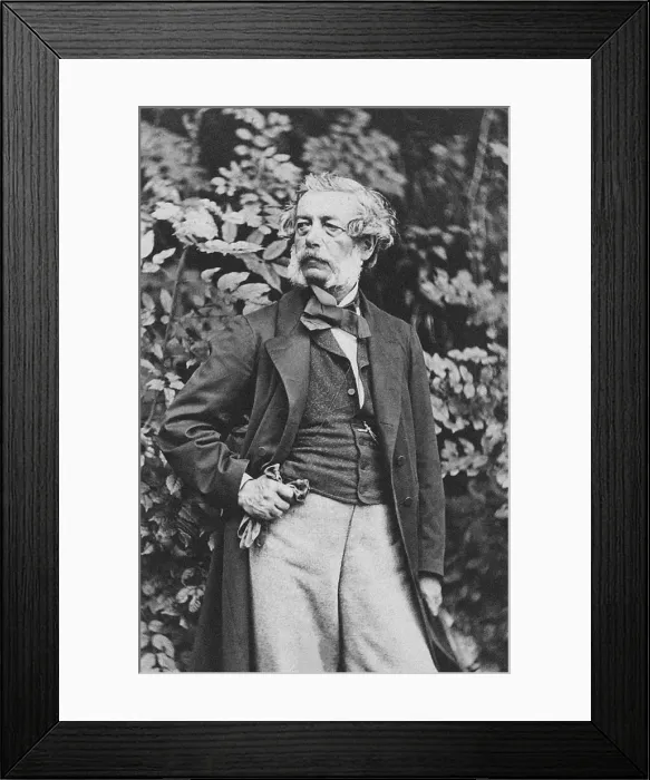 Framed Print : Portrait of Franz Xaver Winterhalter (1805-1873), ca 1865. Creator: Anonymous Framed Print : Portrait of Franz Xaver Winterhalter (1805-1873), ca 1865. Creator: Anonymous