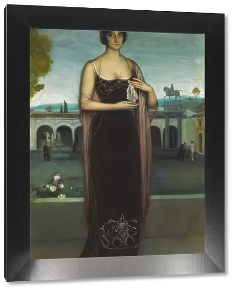 Portrait of Adela Carbone(1890-1960), c. 1911. Creator: Romero de Torres