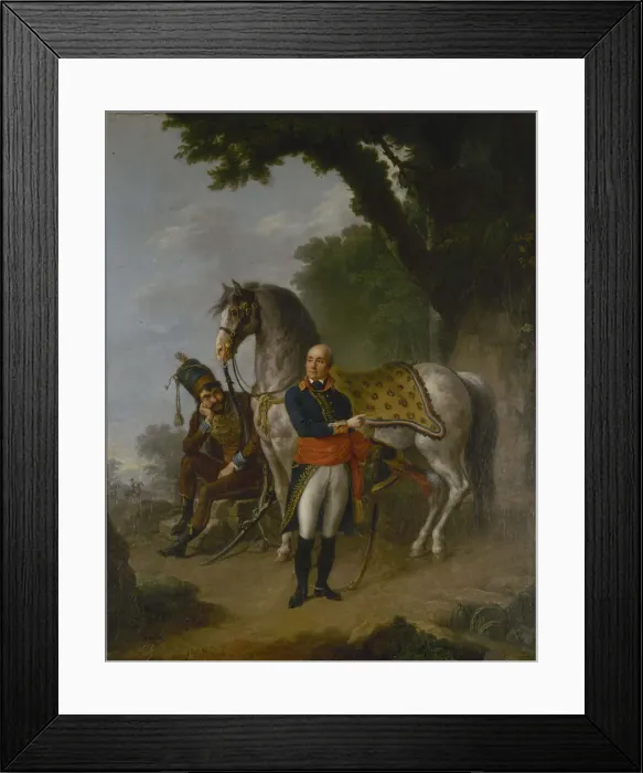 Framed Print : Portrait of General Joseph Marie Servan de Gerbey (1741-1808), c. 1800 Framed Print : Portrait of General Joseph Marie Servan de Gerbey (1741-1808), c. 1800