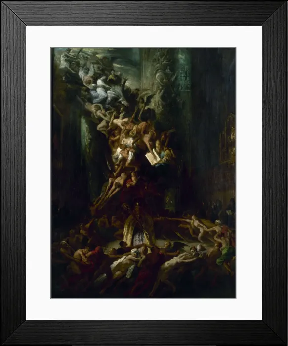 Framed Print : The Round of the Sabbath, c. 1861. Creator: Boulanger, Louis Candide (1806-1867) Framed Print : The Round of the Sabbath, c. 1861. Creator: Boulanger, Louis Candide (1806-1867)