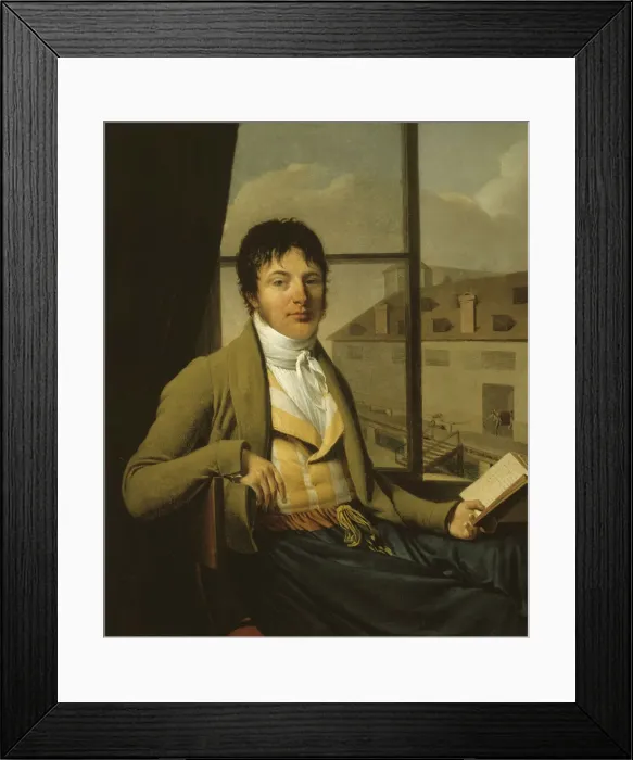 Framed Print : Portrait of Jean-Antoine Chaptal (1756-1832), 1801. Creator: Bouchet Framed Print : Portrait of Jean-Antoine Chaptal (1756-1832), 1801. Creator: Bouchet