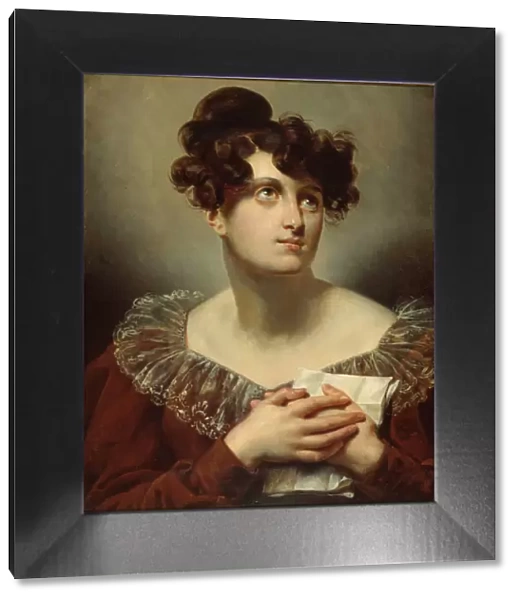 Portrait of the actress Mademoiselle Mars (Anne Francoise Hyppolyte Boutet)