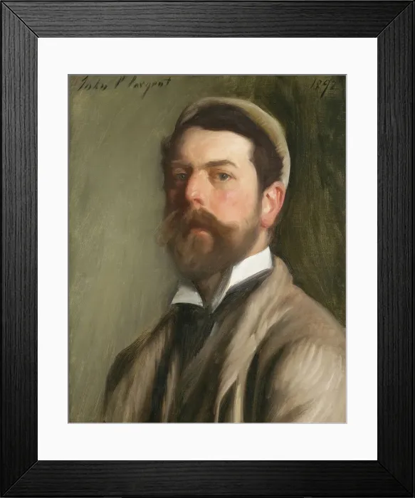 Framed Print : Self-Portrait, 1892. Creator: Sargent, John Singer (1856-1925) Framed Print : Self-Portrait, 1892. Creator: Sargent, John Singer (1856-1925)