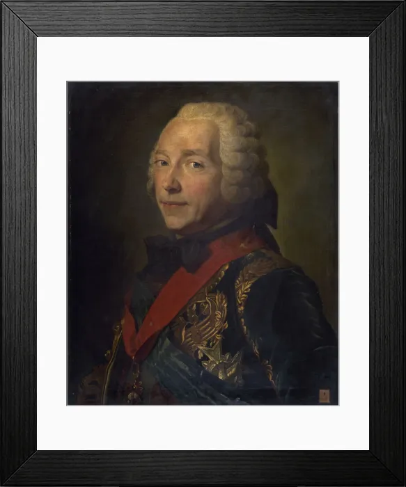 Framed Print : Portrait of Charles Louis Auguste Fouquet, duc de Belle-Isle (1684-1761) Framed Print : Portrait of Charles Louis Auguste Fouquet, duc de Belle-Isle (1684-1761)