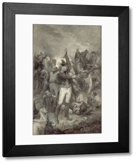 Framed Print : Portrait of Pierre Cambronne (1770-1842), ca 1879. Creator: Bayard