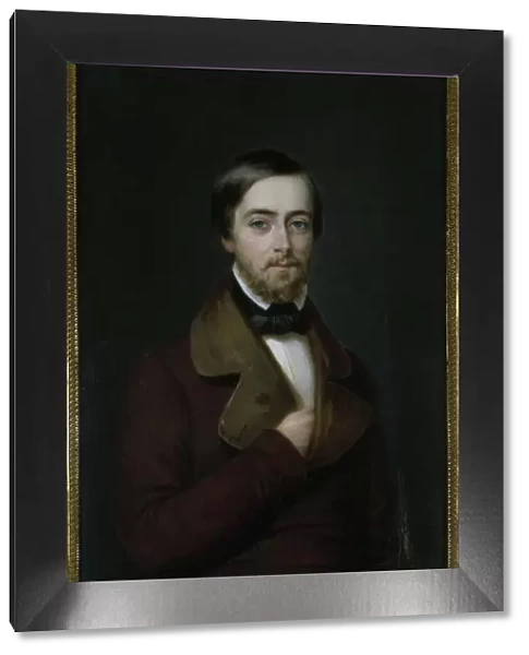 Portrait of the poet Joseph Mery (1798-1866), c. 1830-1840. Creator: Anonymous