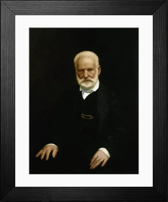 Framed Print : Portrait of Victor Hugo (1802-1885). Creator: Morot, AimeNicolas (1850-1913) Framed Print : Portrait of Victor Hugo (1802-1885). Creator: Morot, AimeNicolas (1850-1913)
