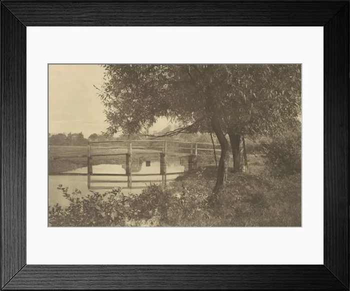 Framed Print : On the Sow'near Waltons House at Shallowford, 1880s, printed 1888 Framed Print : On the Sow'near Waltons House at Shallowford, 1880s, printed 1888