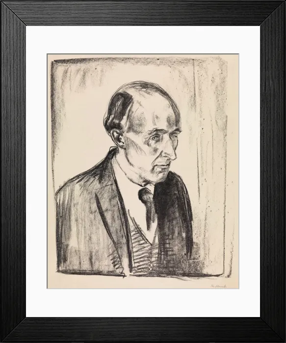 Framed Print : Portrait of the Composer Frederick Delius (1862-1934), 1920 Framed Print : Portrait of the Composer Frederick Delius (1862-1934), 1920