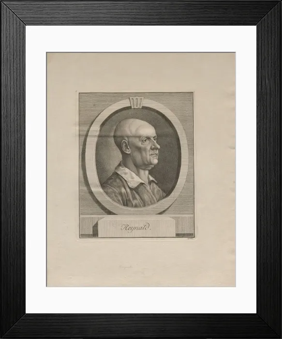 Framed Print : Portrait of Guillaume Thomas Raynal (1713-1796), 1780. Creator: Anonymous Framed Print : Portrait of Guillaume Thomas Raynal (1713-1796), 1780. Creator: Anonymous