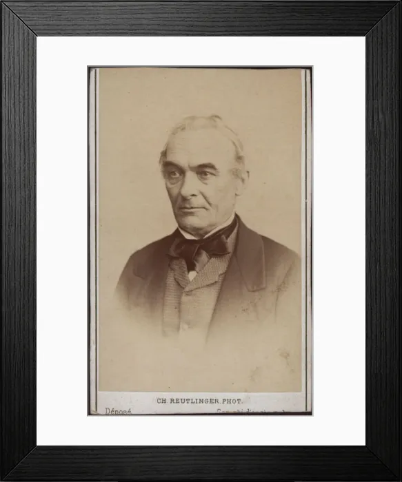 Framed Print : Portrait of the writer Prosper Merimee (1803-1870) Framed Print : Portrait of the writer Prosper Merimee (1803-1870)