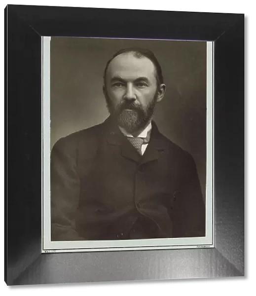 Portrait of the writer Thomas Hardy (1840-1928). Creator: Barraud