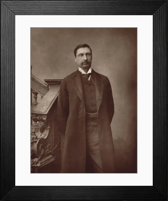 Framed Print : Portrait of the writer Sir Henry Rider Haggard (1856-1925) Framed Print : Portrait of the writer Sir Henry Rider Haggard (1856-1925)