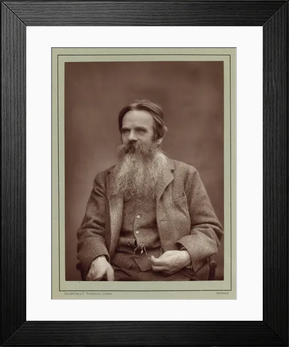 Framed Print : Portrait of the painter William Holman Hunt (1827-1910), ca 1885 Framed Print : Portrait of the painter William Holman Hunt (1827-1910), ca 1885