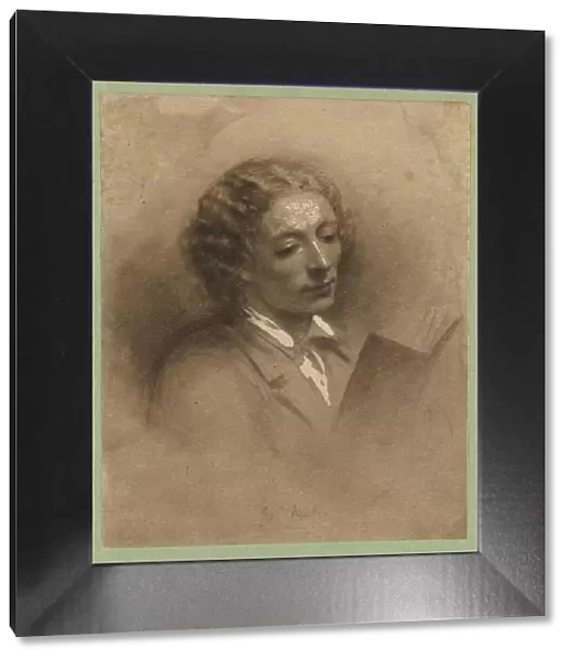 Portrait of the Poet John Keats (1795-1821). Creator: Newton, Ann Mary (1832-1866)