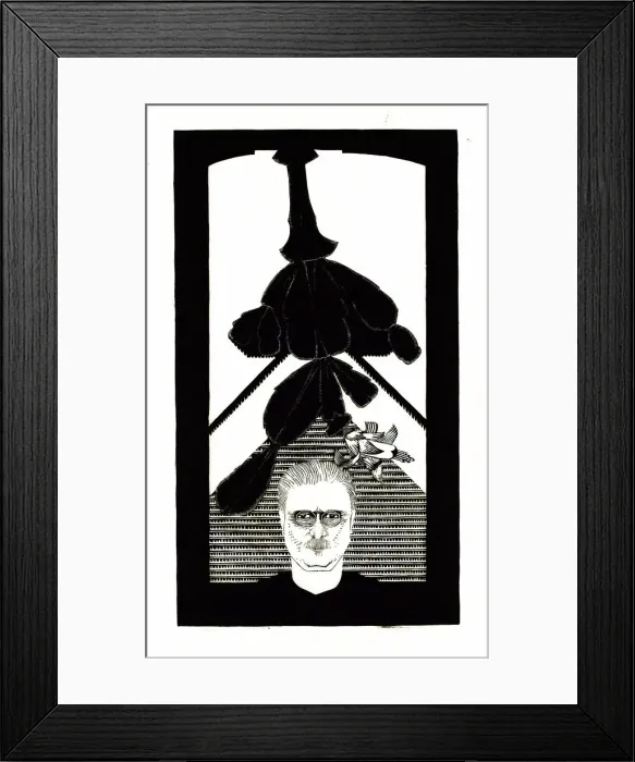 Framed Print : Self-portrait with an Easter cactus, ca 1927. Creator: Mesquita Framed Print : Self-portrait with an Easter cactus, ca 1927. Creator: Mesquita