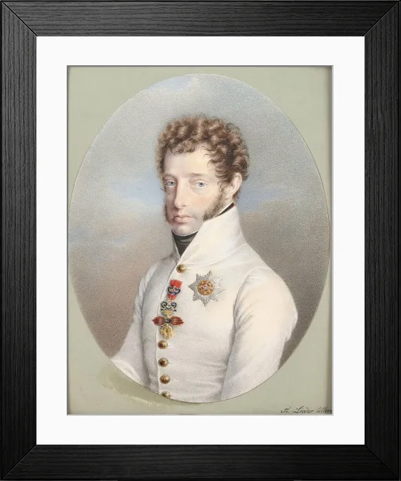 Framed Print : Archduke Louis of Austria (1784-1864). Creator: Lieder, Friedrich Johan Gottlieb Framed Print : Archduke Louis of Austria (1784-1864). Creator: Lieder, Friedrich Johan Gottlieb