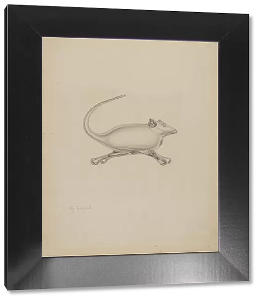 Mouse, c. 1937. Creator: Giacinto Capelli