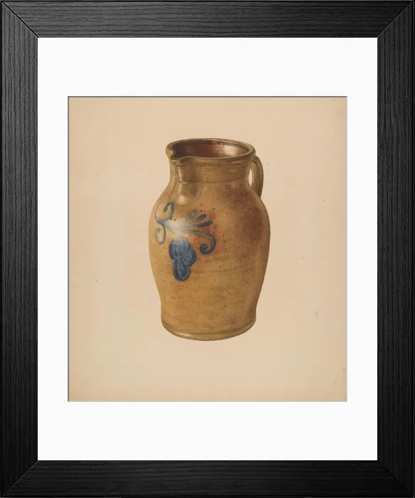 Framed Print : Pitcher, c. 1939. Creator: Giacinto Capelli Framed Print : Pitcher, c. 1939. Creator: Giacinto Capelli