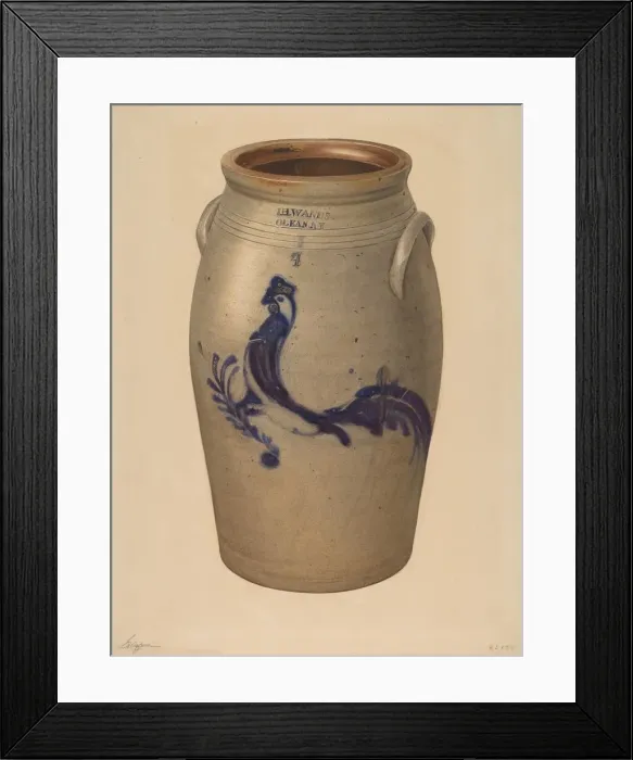 Framed Print : Jar, c. 1940. Creator: Giacinto Capelli Framed Print : Jar, c. 1940. Creator: Giacinto Capelli