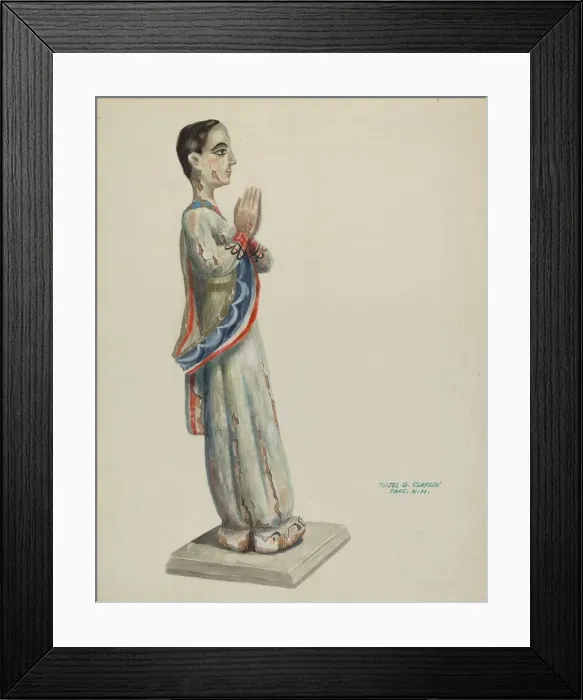 Framed Print : Immaculate Conception, 1935 / 1942. Creator: Majel G. Claflin Framed Print : Immaculate Conception, 1935 / 1942. Creator: Majel G. Claflin