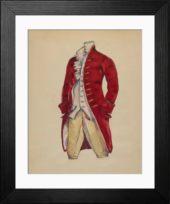 Framed Print : Suit, 1935 / 1942. Creator: Nancy Crimi Framed Print : Suit, 1935 / 1942. Creator: Nancy Crimi