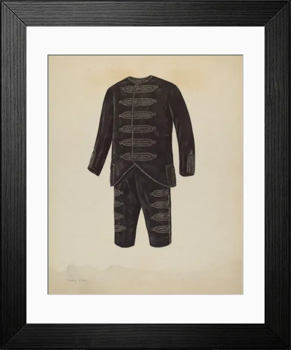 Framed Print : Boys Suit, c. 1938. Creator: Nancy Crimi Framed Print : Boys Suit, c. 1938. Creator: Nancy Crimi