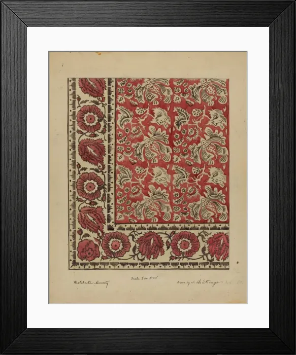 Framed Print : Kerchief, c. 1936. Creator: Isabelle De Strange Framed Print : Kerchief, c. 1936. Creator: Isabelle De Strange