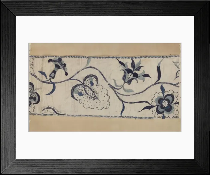Framed Print : Bedspread, 1935 / 1942. Creator: Phyllis Dorr Framed Print : Bedspread, 1935 / 1942. Creator: Phyllis Dorr