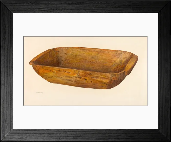 Framed Print : Chopping Bowl, c. 1941. Creator: Hester Duany Framed Print : Chopping Bowl, c. 1941. Creator: Hester Duany