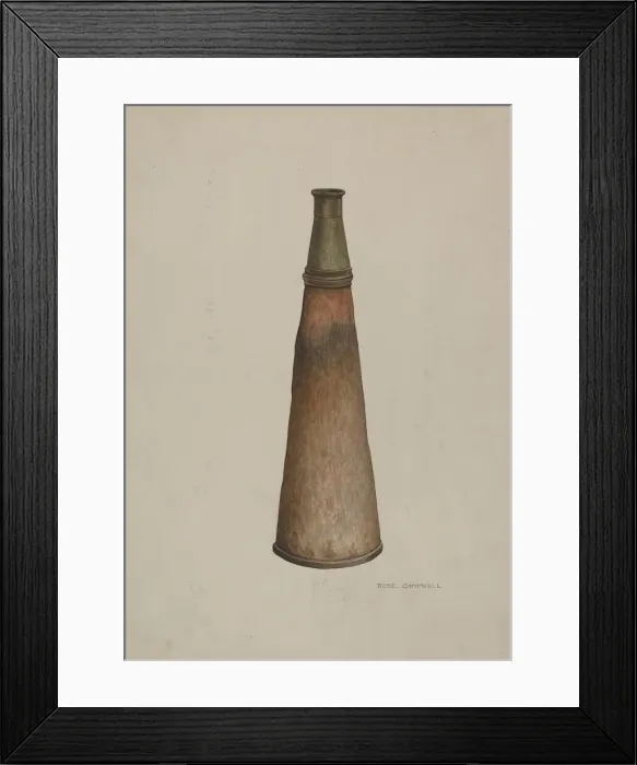 Framed Print : Nozzle, 1935 / 1942. Creator: Rose Campbell-Gerke Framed Print : Nozzle, 1935 / 1942. Creator: Rose Campbell-Gerke