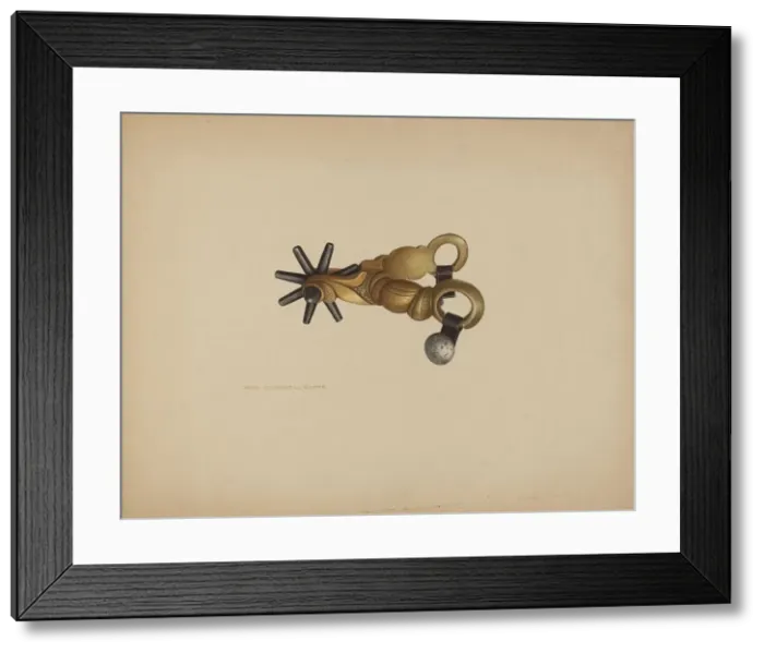 Framed Print : Spur, c. 1940. Creator: Rose Campbell-Gerke Framed Print : Spur, c. 1940. Creator: Rose Campbell-Gerke