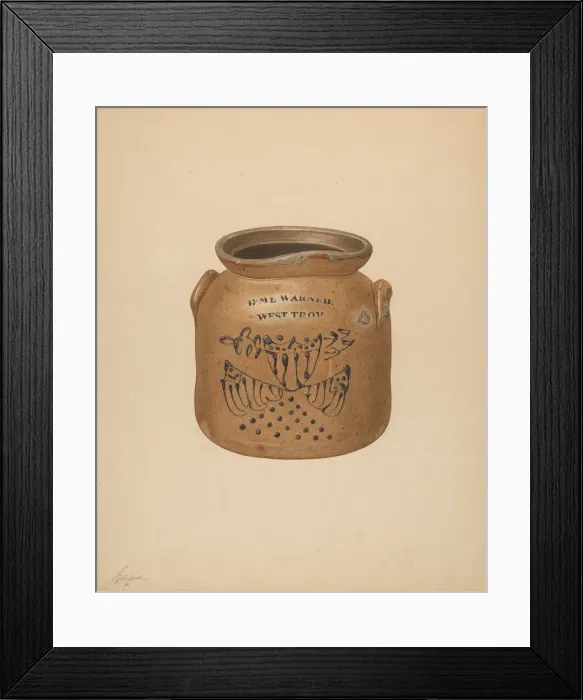 Framed Print : Pot, 1941. Creator: Giacinto Capelli Framed Print : Pot, 1941. Creator: Giacinto Capelli