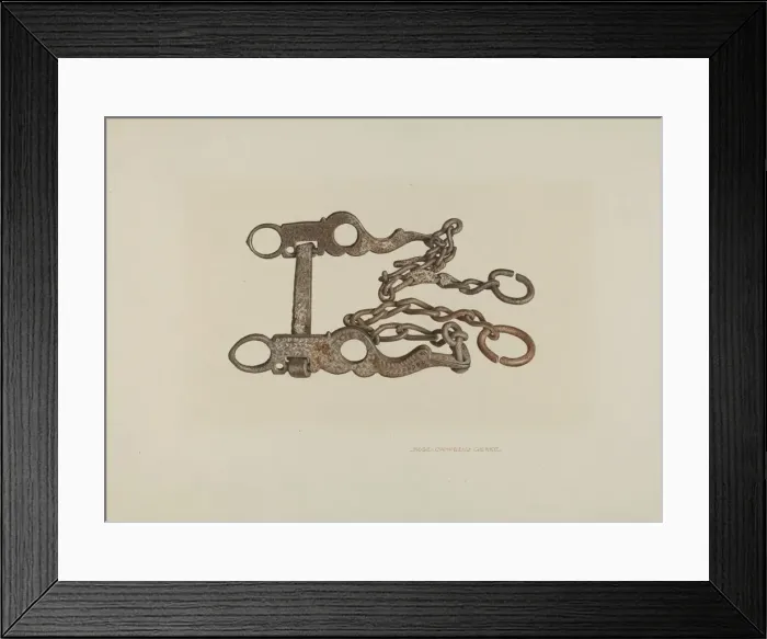 Framed Print : Bar Bit, 1935 / 1942. Creator: Rose Campbell-Gerke Framed Print : Bar Bit, 1935 / 1942. Creator: Rose Campbell-Gerke