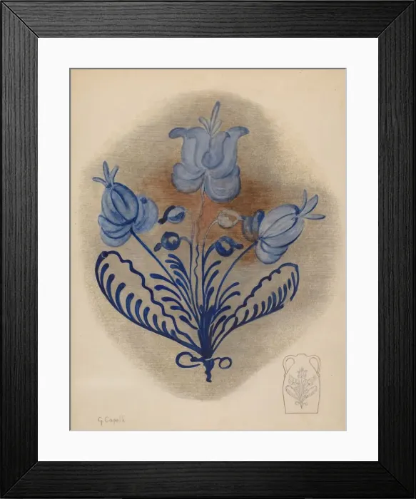 Framed Print : Water or Cider Jug, c. 1939. Creator: Giacinto Capelli Framed Print : Water or Cider Jug, c. 1939. Creator: Giacinto Capelli