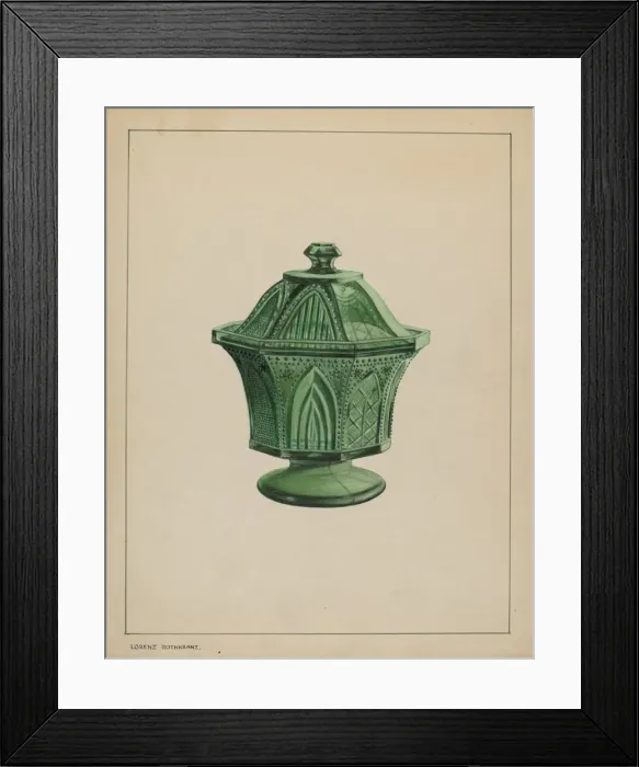 Framed Print : Sugar Bowl, c. 1937. Creator: Giacinto Capelli Framed Print : Sugar Bowl, c. 1937. Creator: Giacinto Capelli