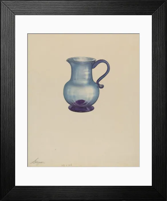 Framed Print : Pitcher, 1938. Creator: Giacinto Capelli Framed Print : Pitcher, 1938. Creator: Giacinto Capelli
