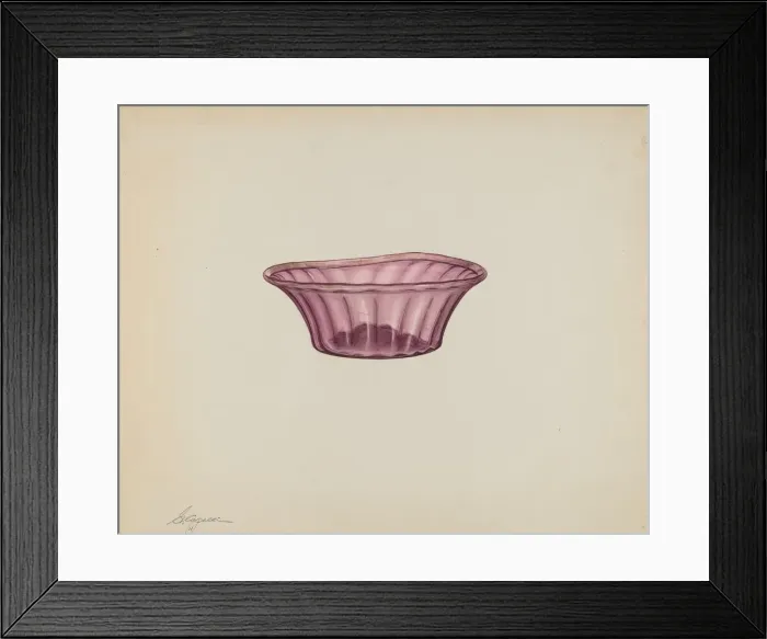 Framed Print : Bowl, 1938. Creator: Giacinto Capelli Framed Print : Bowl, 1938. Creator: Giacinto Capelli