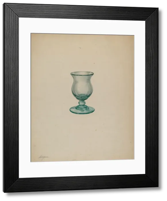 Framed Print : Blown Glass, 1935 / 1942. Creator: Giacinto Capelli Framed Print : Blown Glass, 1935 / 1942. Creator: Giacinto Capelli