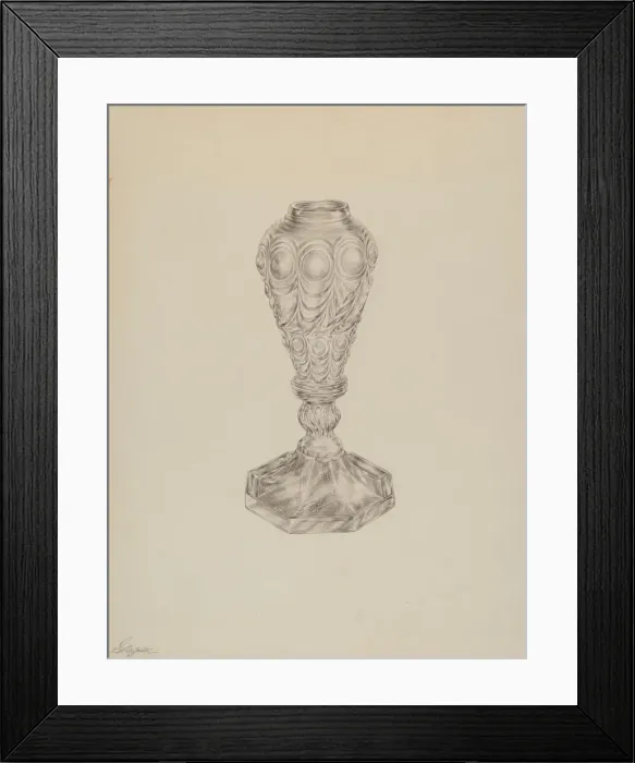 Framed Print : Lamp, c. 1938. Creator: Giacinto Capelli Framed Print : Lamp, c. 1938. Creator: Giacinto Capelli
