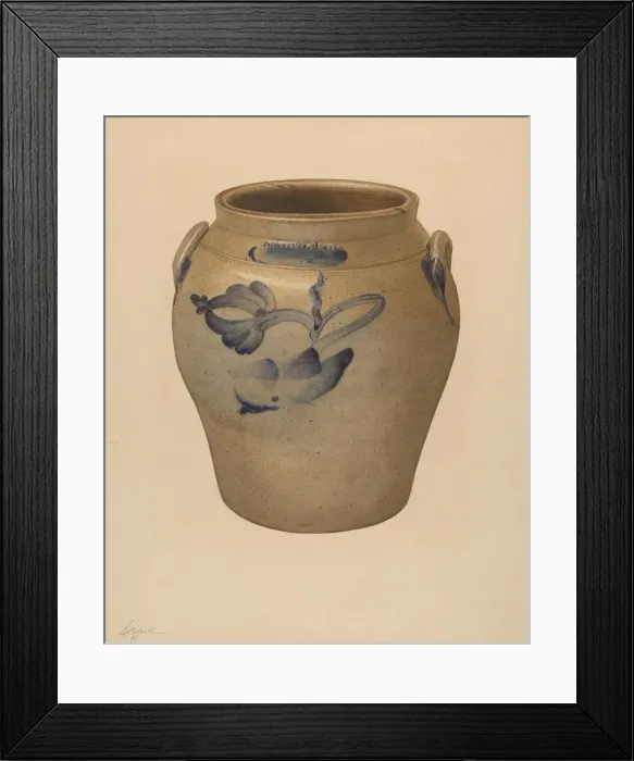 Framed Print : Jar, c. 1941. Creator: Giacinto Capelli Framed Print : Jar, c. 1941. Creator: Giacinto Capelli