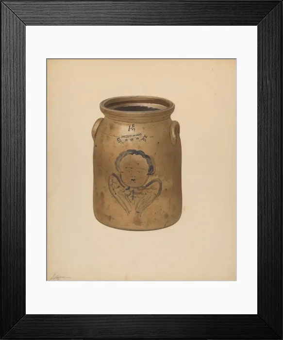 Framed Print : Jar, 1941. Creator: Giacinto Capelli Framed Print : Jar, 1941. Creator: Giacinto Capelli