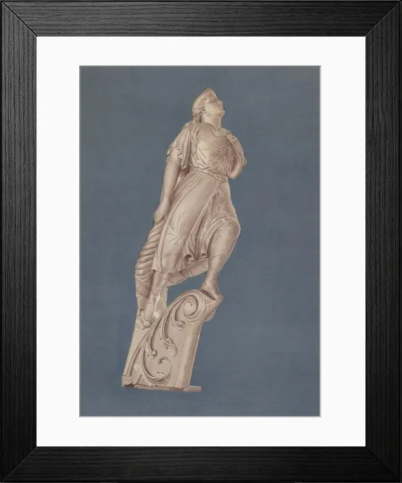Framed Print : Figurehead from Empress, c. 1938. Creator: Lucille Chabot Framed Print : Figurehead from Empress, c. 1938. Creator: Lucille Chabot
